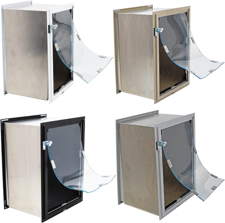 Tunnel Length Options for Hale Pet Door for Walls