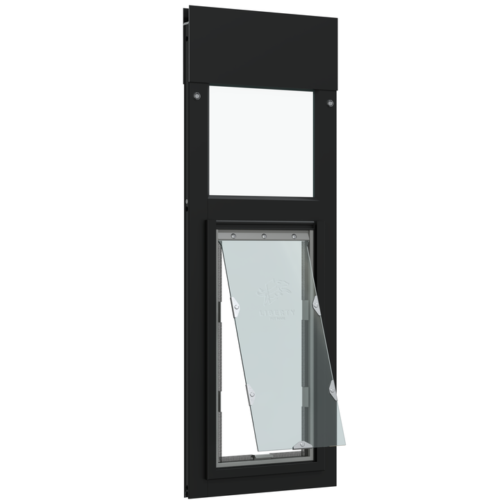 Liberty Pet Door for Black Horizontal Sliding Windows