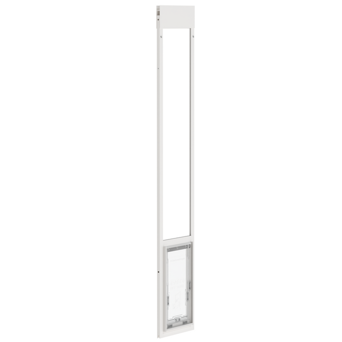 Adjustable dog door for sliding 2024 glass door