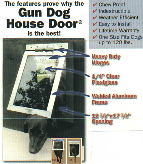 Gun Dog Heavy Duty Dog Door